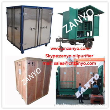 Automatic Mobile Contaminated Hydraulic Oil Purification Plant